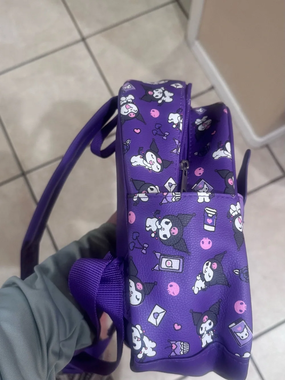 Kuromi Purple Mini Backpack - Sanrio